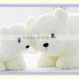 Custom Stuffed Polar Bear Toys With Hats and Clothes thumbnail-3