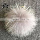 Colorful Beautiful Keyring Fur Pompon Ball Accessories Keychain thumbnail-4