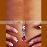 Flashing Jewelry Fake Navel Belly Ring thumbnail-5