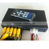 4 Camera 7 Inch Car Digital LCD Stand Alone Quad Display Monitor thumbnail-5