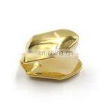 Golden Hip Hop Single Tooth Grillz Cap Top & Bottom Grill for Halloween Jewelry Gifts Bling Custom Teeth Rhinestone Deco thumbnail-5