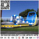 Blue Pool Inflatable Waterslide Modest Pool Inflatable Ultra Light Water Slide thumbnail-1