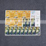 Manufacture Customized Die Cut Small Piece Printed Self Adhesive Stickers for Car Cleaning Shampoo/cleaning Detergent Products thumbnail-1