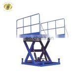7LSJG Jinan SevenLift Stationary Electric Hydraulic Movable Hand Double Scissor Lifter Stage Platform thumbnail-1