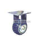 Heavy Duty PVC PU Stainless Steel Scaffold Fixed Swivel Castor Trolley Wheel thumbnail-2