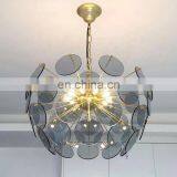 Светильники декоративные в скандинавском стиле, потолочные стеклянные люстры для помещений, подвесные светильники thumbnail-1