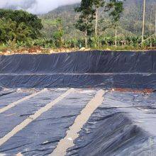 0.5mm 0.75mm 1mm Black HDPE LLDPE Geomembrane Pond Liner for Fish Shrimp Farming Tanks thumbnail-5