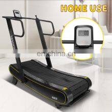 With Best Price Curved Treadmill & Air Runner Fitness Equipment Without Motor Guarantee Low Carbon Gym Treadmill thumbnail-3