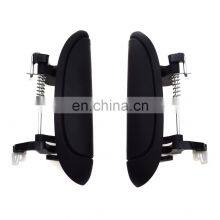 New 2Pcs Outside Door Handle Left & Right Side Black For 02-10 Nissan Platina thumbnail-5