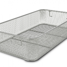 da Vinci® Instrument Tray Customizeable Full-Size Trays Sterilisation Basket – Wire Mesh Base, Perforated Sides – Various Sizes thumbnail-4