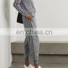 Outdoor Custom Cashmere Silk Knit Pullover Luxury Loungewear Women Sets thumbnail-2