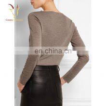 Cashmere/Cashmere Wool Blended Sweater Lady Pullover Sweater thumbnail-2