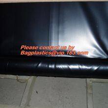 Construction Builder Film Waterproof Dampproof Clear / Black Plastic Poly Film Rolls PVC EPDM PONDS LINER Geomembrane thumbnail-3