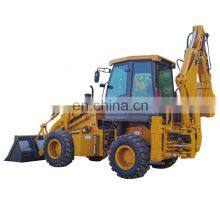 Rural Road Construction Agricultural Use 4WD Compact Efficient Multi-purpose Backhoe Excavator Loader Retroexcavadora 4x4