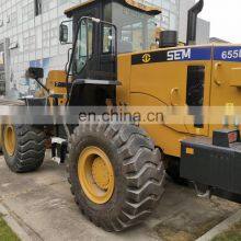 5 Ton Wheel Loader S E M 655D With Cum-mins Engine 2.7 to 4.5 Cubic Meters Bucket Capacity thumbnail-3