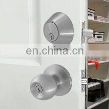 American Traditional Dead Bolt Door Combo Set Handle Door Knob Lock thumbnail-4