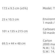 3 Ply Type I Medical Disposable Mask (Morandi Series) CE Marked and Meets the Requirements of EN14683:2019 Type I thumbnail-5