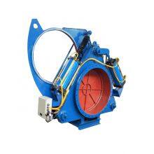 Manufacturer Direct Selling Electric Blind Valve High Quality Fan-shaped Goggle Valve Gas Valve thumbnail-4