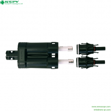 Fuse Inline Connector Y-type 3-way 2to1 Branch Connector Built-in Fuse Male and Female Connector thumbnail-3