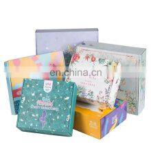 China Supplier High Grade Cardboard Box Jewelry Accessories Set Hat Packaging Gift Corrugated Paper Shipping Mailer Box