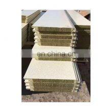 100mm Rock Wool Wool Rock Insulation 2in Rock Wool Metal Carved Sandwich Panel