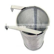 Hopper Spider Strainer, Stainless Steel Dry Hopper 400 Micron Mesh, 6