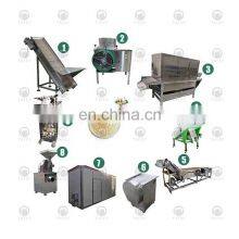 Ginger Garlic Peeling Powder Grinding Garlic Peeling Production Line