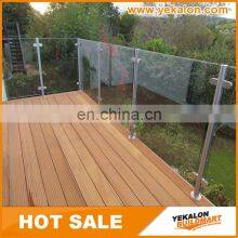 Hot Selling Good Quality Classic Design Semi Frameless Modern Durable Aluminium Glass Terrace Railing Designs thumbnail-5