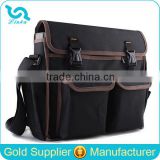 Heavy Duty Polyester Electrical Tool Kit Bag Black Electrical Tool Kit Bag Sling Electrical Tool Kit Bag With Buckle Closure