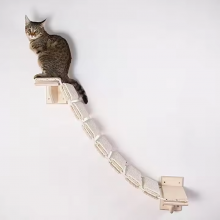 Meow Love Home Luxury Pet Cat Climbing Track Modern Wall Frame Multi-Functional Toy Exercise thumbnail-3