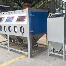 Big Sand Blasting Cabinet Manual Double Station Pressure Sandblasting Machine thumbnail-4