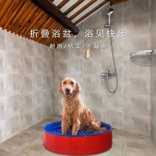 LXLOMAND PVC Foldable Pet Cleaning Basin - Portable Bathing Pool for Cats and Dogs thumbnail-3