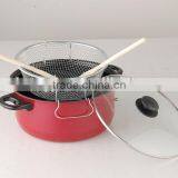 Carbon Steel Deep Fryer Pan Manufacture,customized Thickness thumbnail-2
