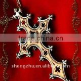 2016 religion christmas Jesus Christian diamond cross pendant rhinestone cross pendants