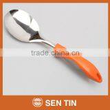 KU-A01TPR Stainless Steel Rice Spoon With PP & TPR Handle Kitchen Tool thumbnail-3