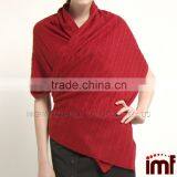 Cape Shawl Style Cashmere Knitted Ladies Cape