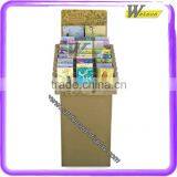 Free Standing Cardboard Display for Notebooks