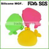 Shinerin Europe Design Kids Purse Silicone Men's Wallet Bag thumbnail-3