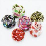 Satin Fabric Rose Flowers-Wholesale - 2 Inch - Satin Flower - Satin Rosette - Rosette -Fabric Flower - Rolled Rosettes - Grab ba thumbnail-5