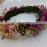 Wholesale Fashion Tiara Flower Crown Headband Women Wedding Garland Crown Handband Girls thumbnail-6