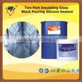 Two Part Insulating Glass Black Pouring Silicone Sealant