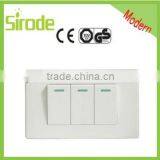 High Quality Polycarbonate 3G 2 Way Wall Light Switch thumbnail-1