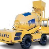 TOBEMAC new design concrete truck mixer with front loader