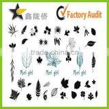 Cool!!OEM Factory Customized Fancy Gold Leaf Tattoo Sticker thumbnail-1