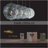 ST-5340B Sunbelt D600mm Stainless Steel Globe Lamp,glass Ball Pendant Lamp,chrome Ball Pendant Lamp,round Ball Pendant Lamp. thumbnail-1