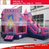 Cartoon Theme Brighted-color Inflatable Bouncer With Slide thumbnail-1