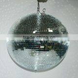 Attractive Party Stage Silver Disco Mirror Reflective Glass 12inch Plastic Ball thumbnail-4