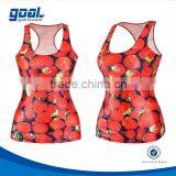 New Design Outdoor Sports Racer Back Tank Tops thumbnail-1