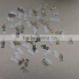 1.3X2.8cm Metallic PVC Bride and Groom Wedding Confetti for Party Decoration thumbnail-1