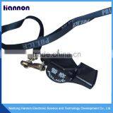 Police Emergency ABS Material Whistle With Lanyard